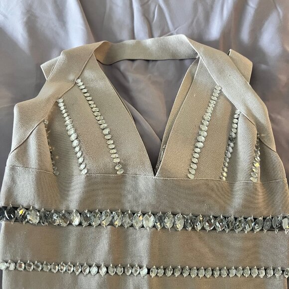 Herve Leger Swarovski Crystal, cocktail dress, like new, never worn, beautiful! - Picture 6 of 8
